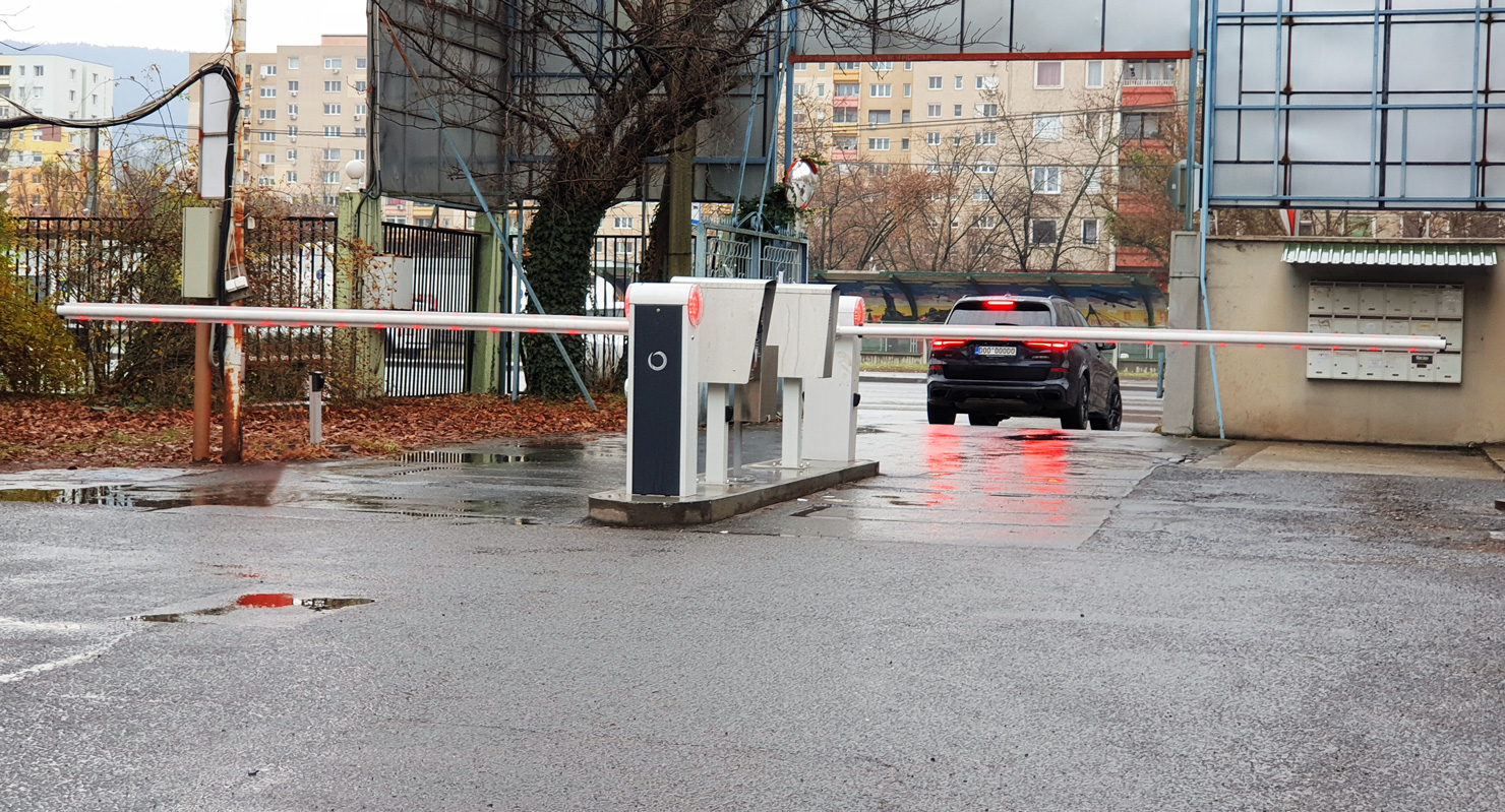 Ipari sorompó telepítés telephely beléptetéshez